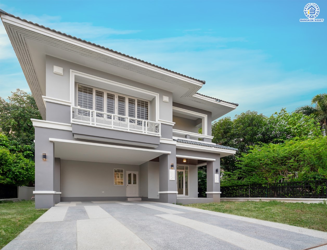 บ้านมือสองตกแต่งใหม่ ม.ชัยพฤกษ์ บางบัวทอง บ้านเดี่ยวแบรนด์ LH เนื้อที่ 79.7 ตร.ว. ฟังก์ชัน 3 ห้องนอน 3 ห้องน้ำ 1 ห้องแม่บ้าน จอดรถ 2 คัน พร้อม Facilities ครบครัน บนทำเลเดินทางสะดวก ติดถนนบางกรวย-ไทรน้อย ใกล้เซ็นทรัลเวสต์เกต และรถไฟฟ้าสายสีม่วง "สถานีบางพลู"